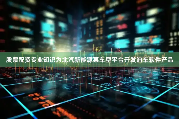 股票配资专业知识为北汽新能源某车型平台开发泊车软件产品