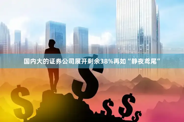 国内大的证券公司展开剩余38%再如“静夜鸢尾”